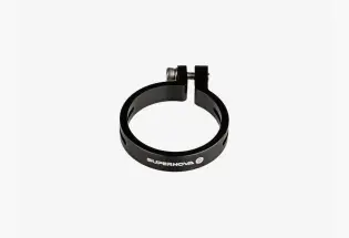 Supernova Seat Post Clamp - E3 Tail Light - Black 31.6mm