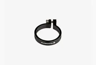 Supernova Seat Post Clamp - E3 Tail Light - Black 27.2mm